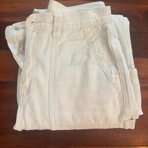 PacSun Women's White and Cream Jeans